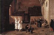 LAER, Pieter van The Flagellants sg oil painting